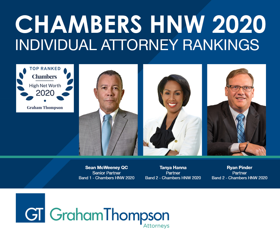 GRAHAMTHOMPSON RECEIVES TOP 2020 HNW RANKING