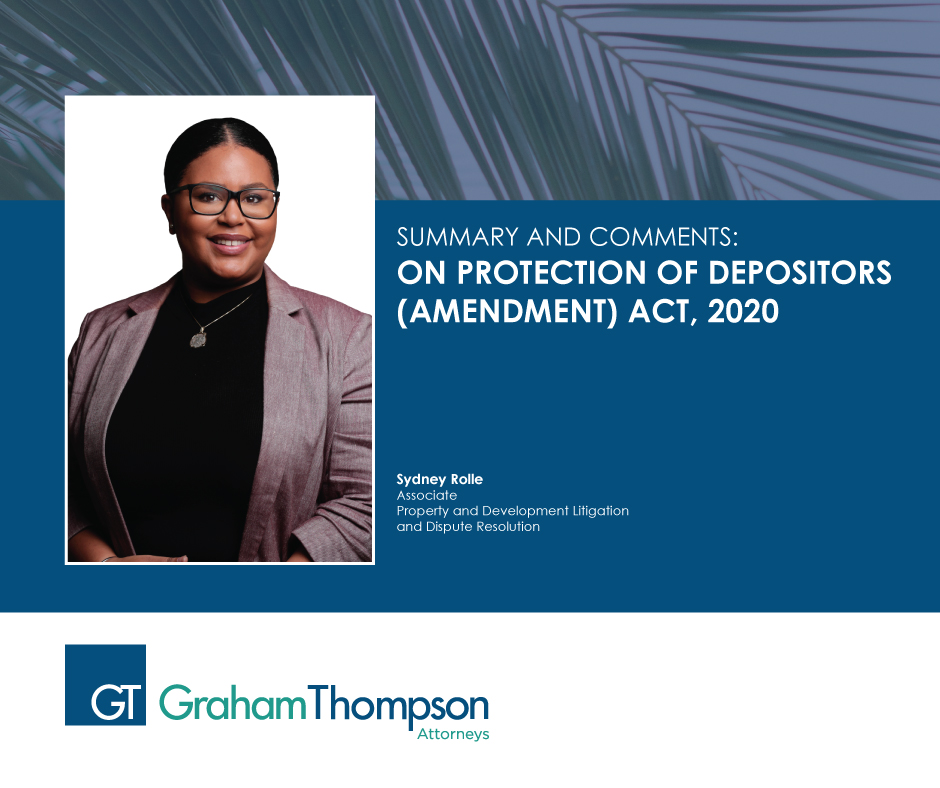 GT LEGAL UPDATES: PROTECTION OF DEPOSITORS (AMENDMENT) ACT, 2020