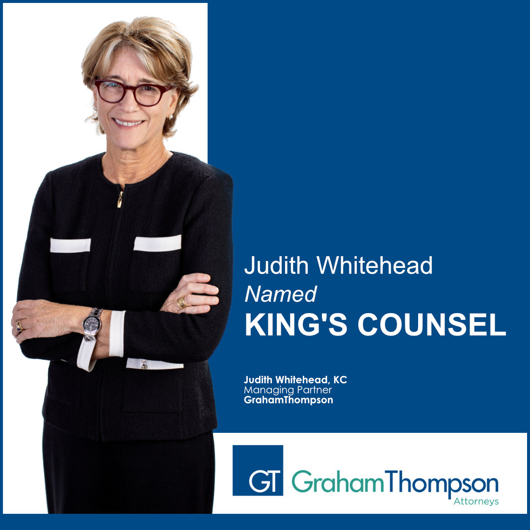JUDITH WHITEHEAD NAMED KING’S COUNSEL
