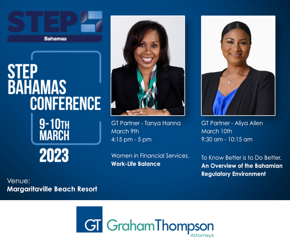 GT Partners to Present at STEP Bahamas Conference