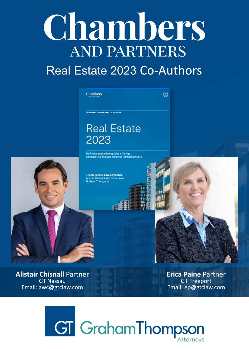 GT PARTNERS CO-AUTHOR 2023 REAL ESTATE GUIDE FOR THE BAHAMAS