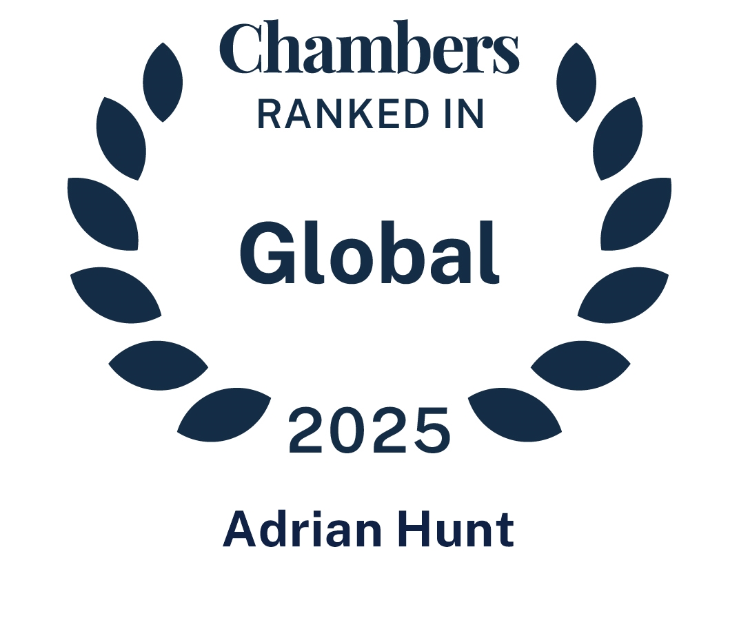 Chambers Global 2025, Adrian Hunt