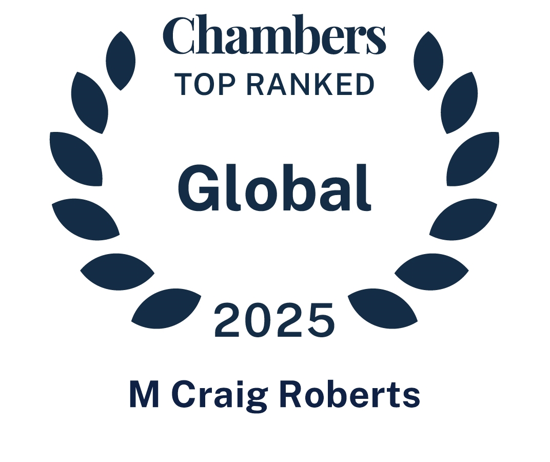 Chambers Global 2025, Craig Roberts